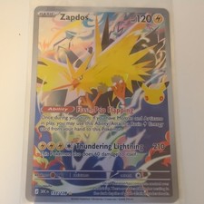 Nintendo Pokémon TCG Zapdos 30C Holo Rare 133/128 120 HP NM picture