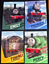 2010 UPPER DECK THOMAS THE TANK ENGINE LENTICULAR 4 CARD PROMO SET PERCY EMILY picture