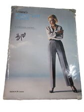 Leonora's Perfect Fit Pant Illustrated Instructions 111C For Hips 40 to 44 Uncut picture
