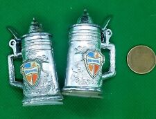 Vintage Olympia Beer Stein Salt & Pepper Shakers See Photos Vintage RARE picture
