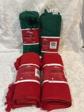 Vtg Cannon Holiday Towels 11x18