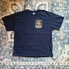 Gildan Activewear FDNY Fire Dept Hurricane Katrina Response T-Shirt XL picture