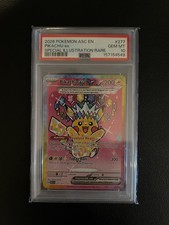 Pokémon Pikachu ex 277/217 Ascended Heroes SIR Holo PSA 10 picture