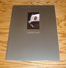 Original 1989 Mercedes Benz 190 Class Deluxe Sales Brochure 89 D 2.5 E 2.6 picture