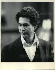 1986 Press Photo Francisco Camacho, Convicted of Attempted Arson - mja58445 picture