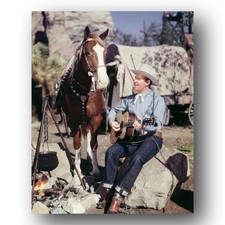 Gene Autry Photo 8x10 Performing Arts Actor Film Set Still Singer picture