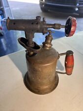 Vintage Antique Blow Torch Brass No Markings Make Offer picture
