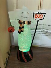 Vintage Halloween Avon Boo Ghost Shimmer Light In original box -cute picture