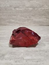 Fenton Red Slag Glass Chunks Paperweight Landscaping Fish Tanks picture