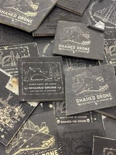 Shahed-136 / Geran-2  Drone | Skin Fragment Plaque | Collectible | From Ukraine picture