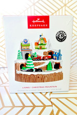 Hallmark Keepsake Lionel Christmas Mountain Ornament Light Sound Motion 2026 picture