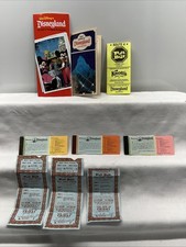Disneyland Your Guide 1978 Summer 1978 Guide 3 Ticket Books Fun Bus picture