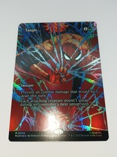 MTG Tangle Foil Borderless Spider-Man 0038 Mythic CGA 10 PRISTINE GEM MINT  picture