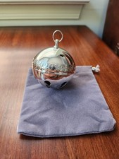 Wallace 2018 Silverplate Sleigh Bell Christmas Ornament picture