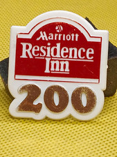 Vintage Marriott Residence Inn 200 Milestone Employee Lapel Pin Hotel picture
