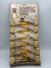 NOS 12 Pack Missouri Meerschaum Filtered Corn Cob Pipes picture