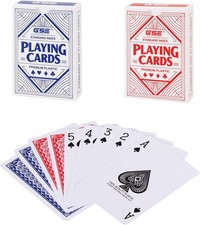 GSE Standard/Jumbo Index 100% Plastic Washable & Waterproof Playing Cards picture