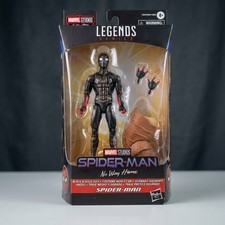 Marvel Legends Series Spider-Man No Way Home Black and Gold Suit Armadillo picture