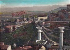 UMBRIA TERNI NARNI PANORAMA AND MONUMENT TRAVELLED 1957 picture