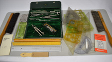 large lot Vintage Keuffel & Esser & POST DRAFTING TOOLS picture
