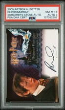 2005 ARTBOX HARRY POTTER & THE SORCERER'S STONE AUTO DEVON MURRAY PSA 8 AUTO 9 picture