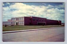 North Platte NE- Nebraska, New Junior High School, Antique, Vintage Postcard picture