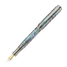 Laban Abalone Fountain Pen - Gunmetal picture