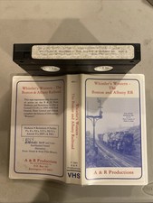 Whistler's Western Boston & Albany Railroad A&R Productions Train 1991 VHS picture