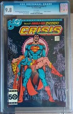 cgc 9.8 Crisis on Infinite Earths #7 Death of Supergirl picture