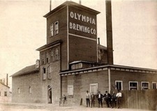 OLYMPIA BREWING EMPLOYEE PHOTO SHOOT 5x7 REPRINT MONTANA picture