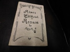 Magic Literature For Magicians Rimes Without Reason Marco M picture