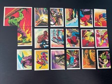 Vintage 1984 Marvel Super Heroes Secret Wars Stickers Lot - 20 Unused picture