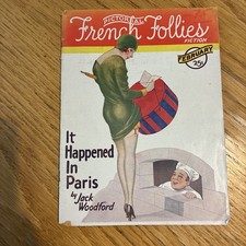 VINTAGE French Follies February 1930 risque pulp Liberty Publishing picture
