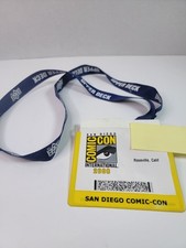 2008 San Diego Comic Con Badge Pass Upper Deck Lanyard picture
