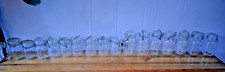 Lot of 17 Ball Ideal & ATLAS  Easy Seal Glass Top Lids Antique Vintage picture
