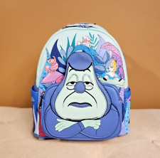Loungefly Disney Parks Alice in Wonderland Caterpillar Mini Backpack Blue NEW picture
