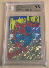 1995 Marvel Pepsi Mexico Prismatic 💎 SPIDER-MAN 💎 BGS 9.5 💎 POP 1 (NONE ^) 💎 picture
