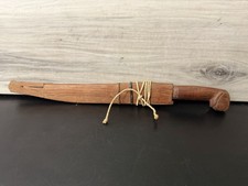 Philippines Filipino Itak Bolo Tagalog Machete Sword Wood Scabbard picture