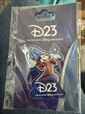 2026 Disney D23 TWDC Sorcerer Mickey Mouse pin D23 Ultimate Fan Event Logo Pin picture
