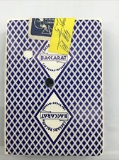 Caesars Palace Baccarat Playing Cards Casino Las Vegas Nevada Sealed Blue Deck picture