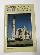National Shrine, Immaculate Conception Visitor's Guide - Washington DC c1960s picture