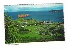 Perce, Quebec Aerial View Postcard Unposted 4x6 picture