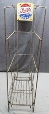 Vintage 1950s 60s Pepsi Cola Wire Store Display Rack Take Home Several Cartons picture
