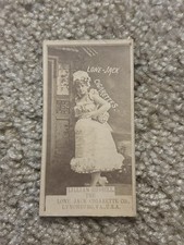 Rare 1880s Uncatalogued Lone Jack Cigarettes Card Lillian Russell Actress picture