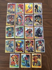 1991 Marvel Universe Series 2 Trading Card Lot (34 Cards) Impel Wolverine Thanos picture