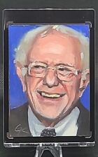 1/1 Sketch Card AP Artist Proof 2016 Decision Bernie Sanders Dem Glen Kessler picture