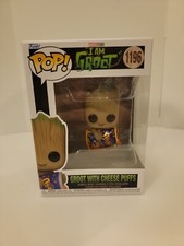 Funko Pop Marvel Guardians vol. 3 I Am Groot with Cheese Puffs #1196 Bobblehead picture