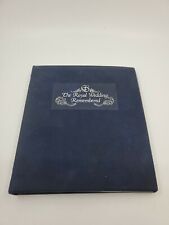 The Royal Wedding Remembered Album with random letters and stamps not related picture
