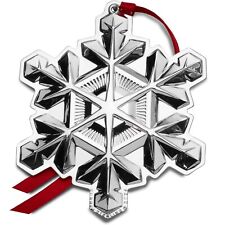 Gorham Annual 2024 Sterling Silver Snowflake Ornament 55th. Collectors Edition picture
