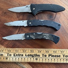 Folding Pocket Knife Lot Some Need Repair picture